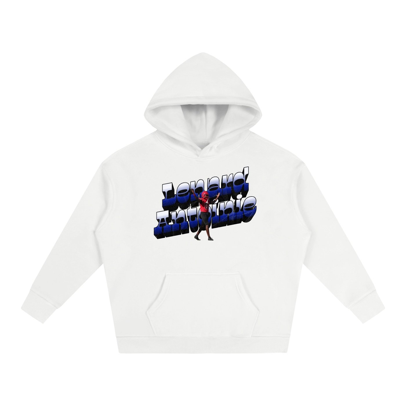 Lenard Antoine Oversize Fleeced Hoodie - Image 2