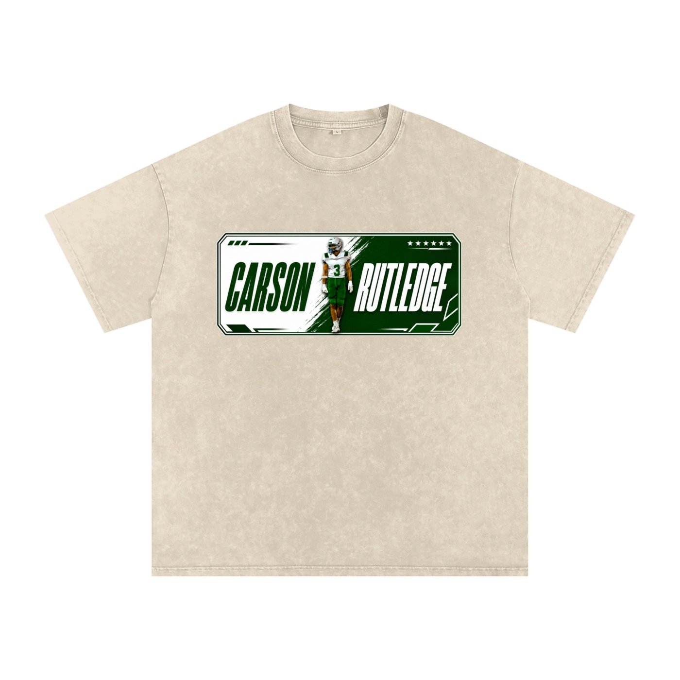 Carson Rutledge Snow Washed Oversized TEE - Image 2