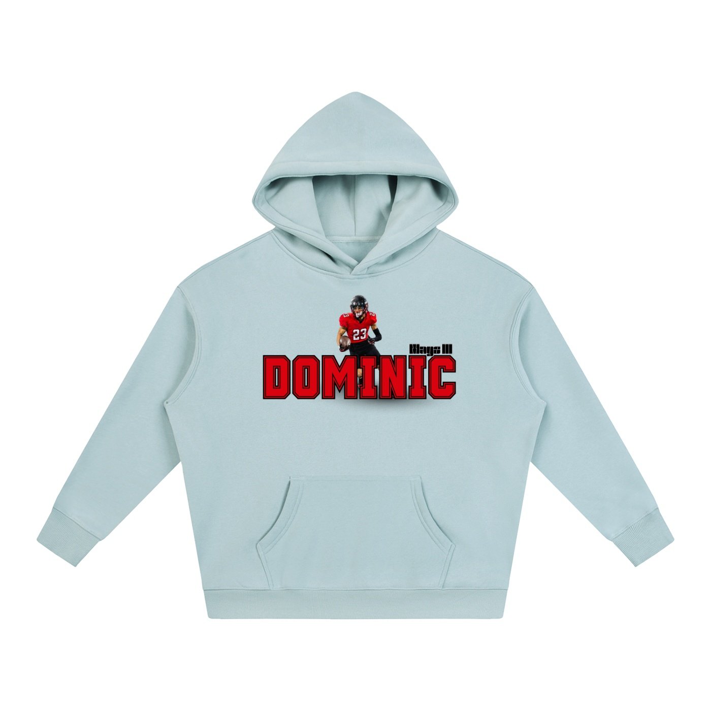 Dominic Mays III Oversize Fleeced Hoodie - Image 3