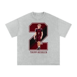 Tripp Kessler Snow Washed Oversized TEE - Image 3