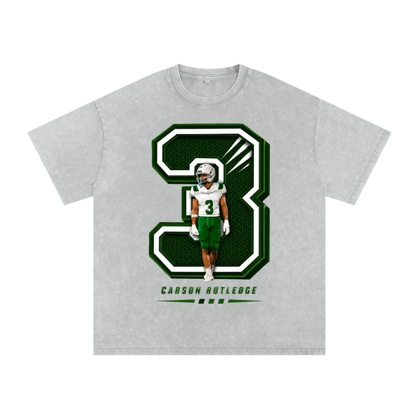 Carson Rutledge Snow Washed Oversized TEE - Image 3