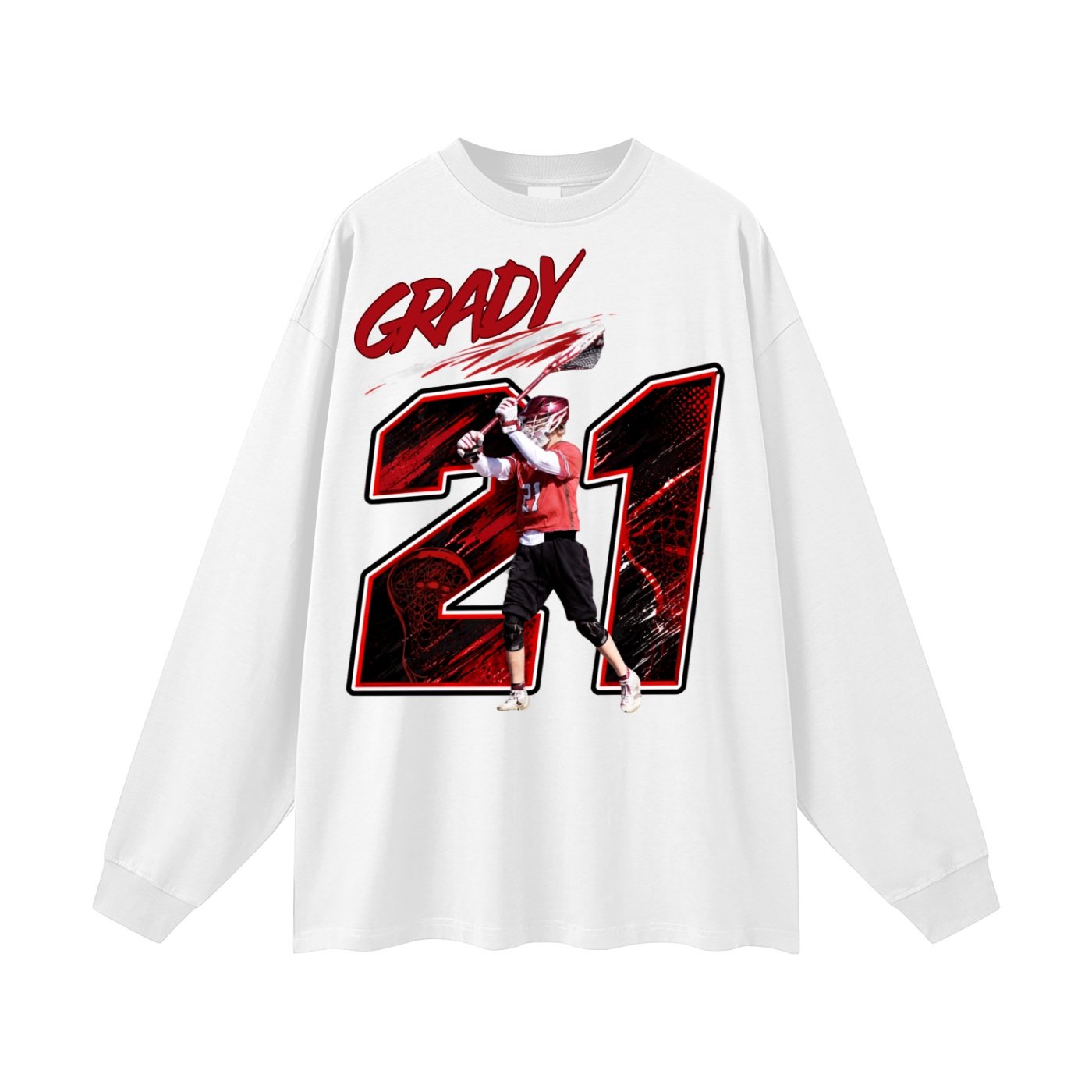 Grady Baker Unisex Long Sleeve T-Shirt - Image 2