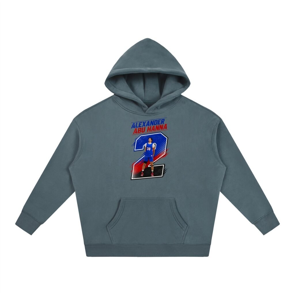 Alexander Abu Hanna Oversize Fleeced Hoodie