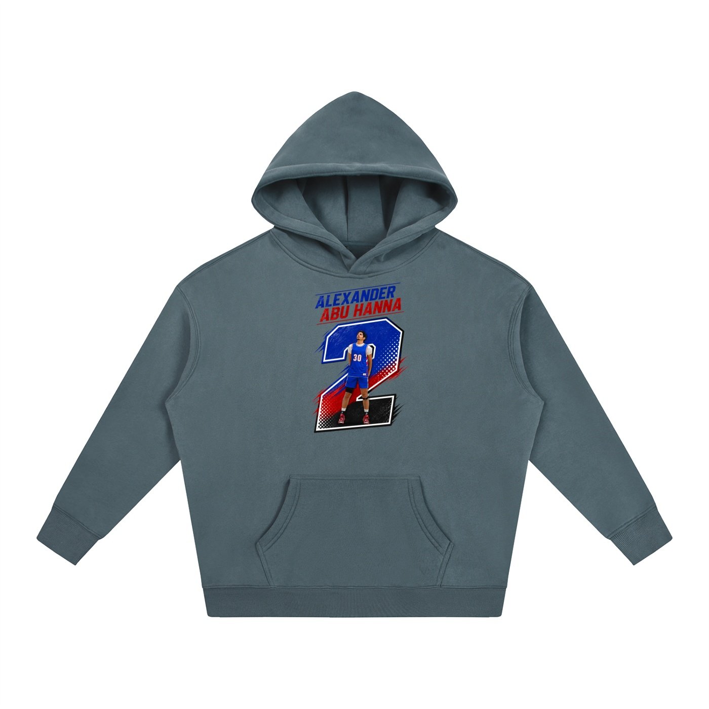 Alexander Abu Hanna Oversize Fleeced Hoodie - Image 4