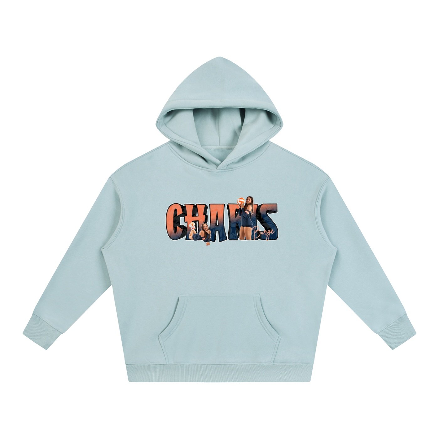 Charis Burge Oversize Fleeced Hoodie - Image 3