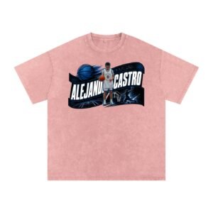 Alejandro Castro Snow Washed Oversized TEE - Image 5