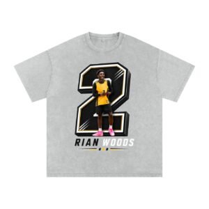 Rian Woods Snow Washed Oversized TEE - Image 3