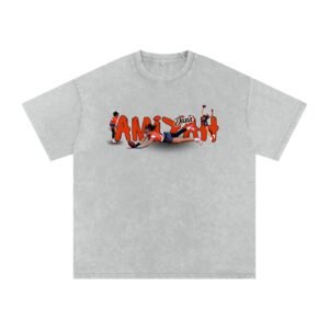 Amiyah Dunn Snow Washed Oversized TEE - Image 3