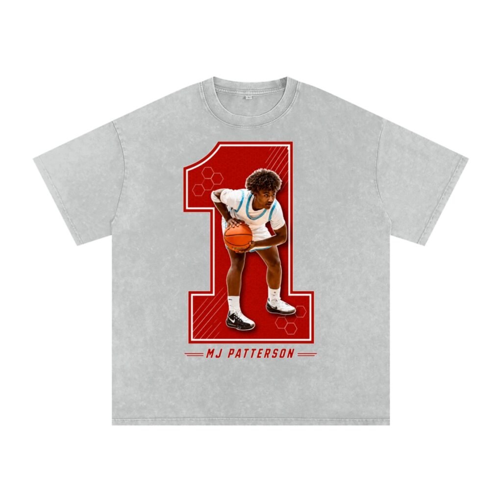 MJ Patterson Snow Washed Oversized TEE