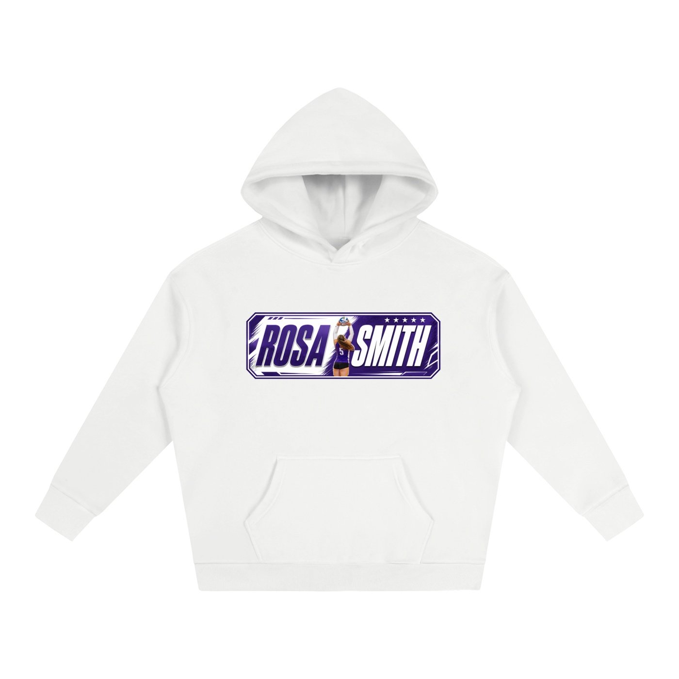 Rosa Smith Oversize Fleeced Hoodie - Image 2
