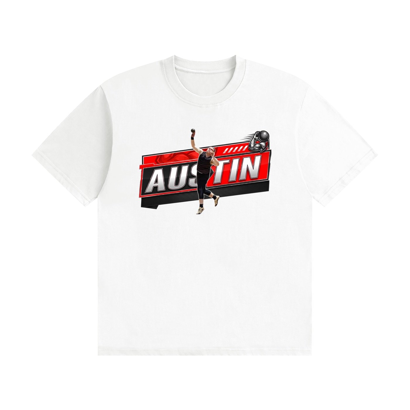 Austin Unisex Cotton T-Shirt - Image 2