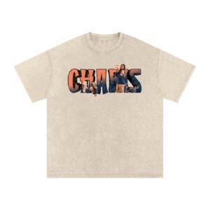 Charis Burge Snow Washed Oversized TEE - Image 5
