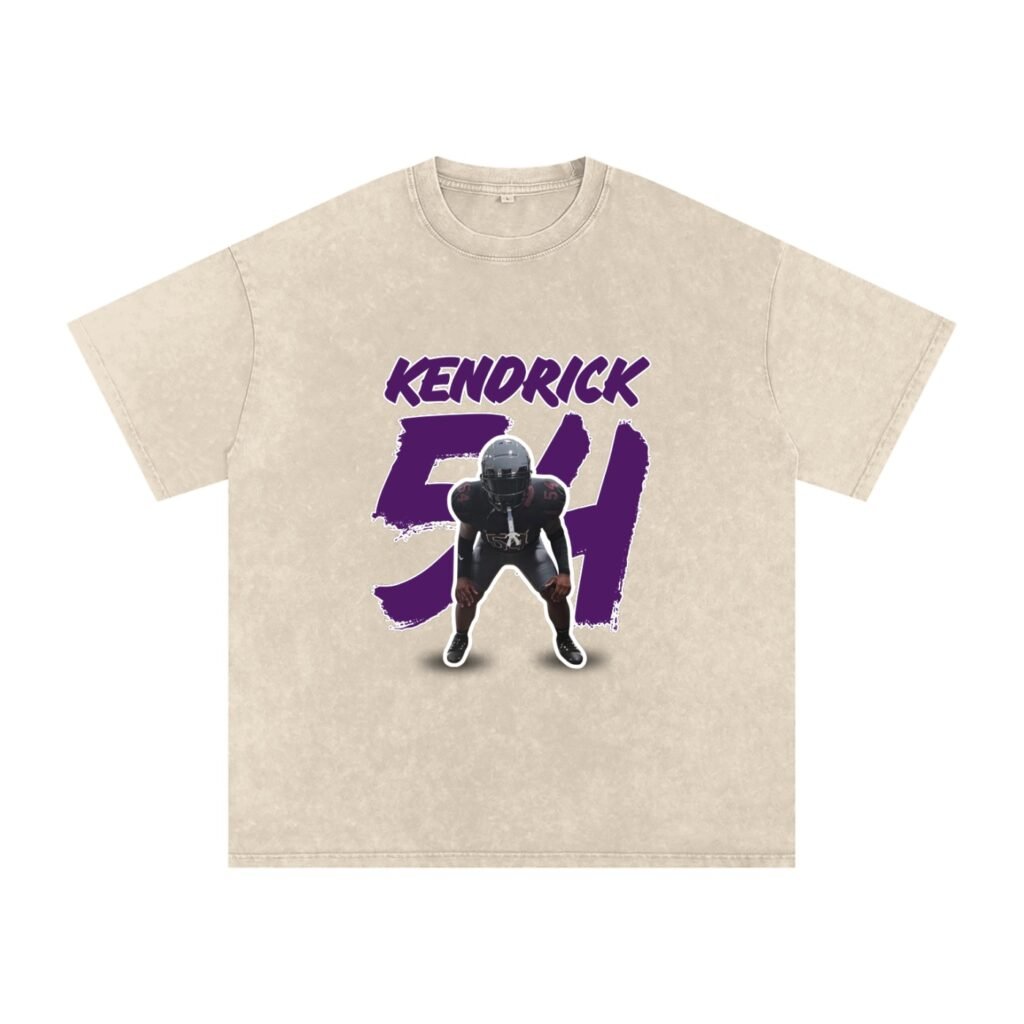 Kendrick Snow Washed Oversized TEE
