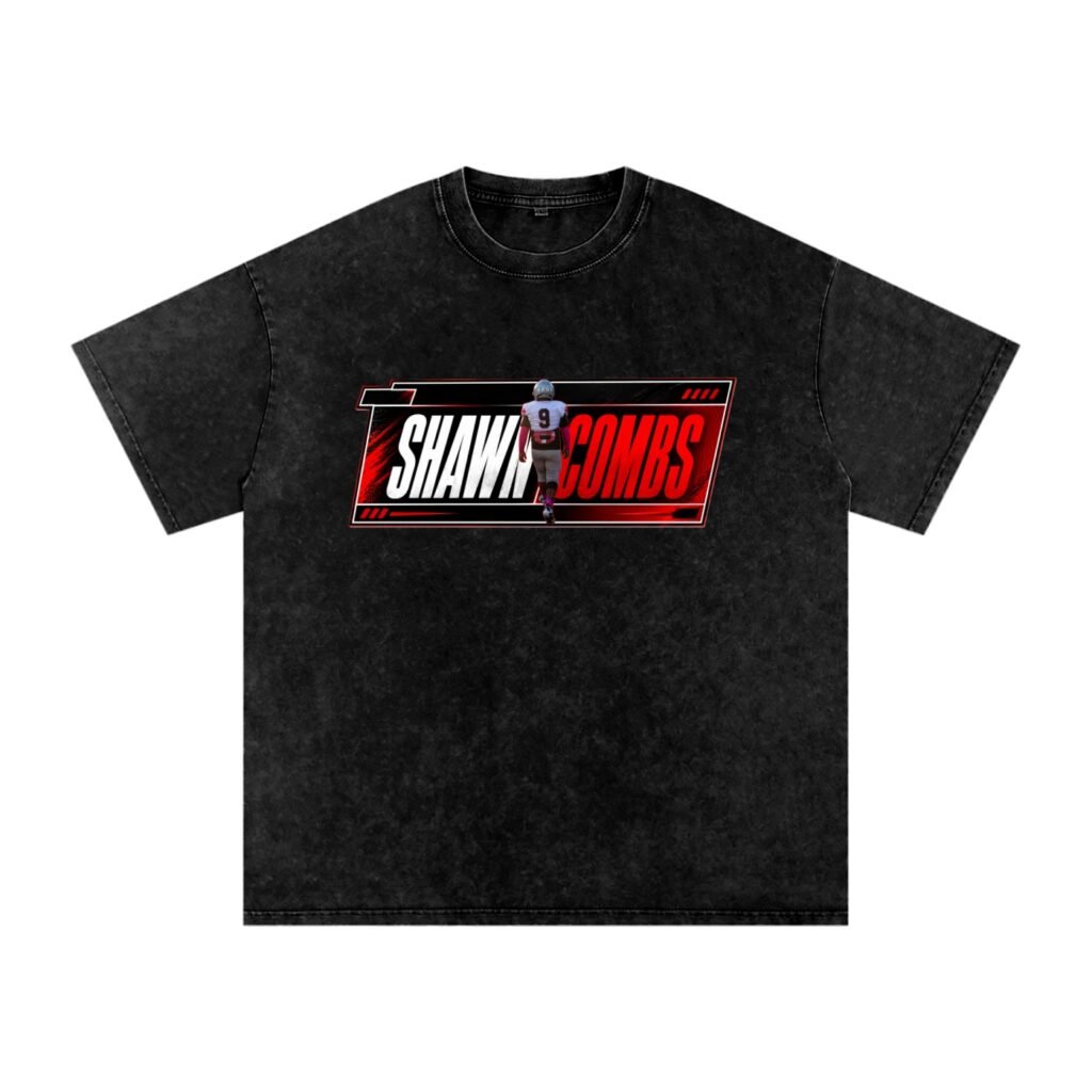 Shawn Combs Snow Washed Oversized TEE