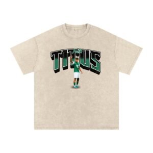 Titus Falk Snow Washed Oversized TEE - Image 2