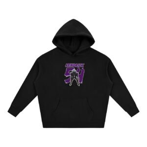 Kendrick Oversize Fleeced Hoodie - Image 1