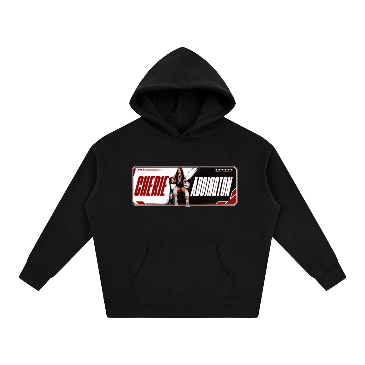 Cherie Addington Oversize Fleeced Hoodie - Image 1