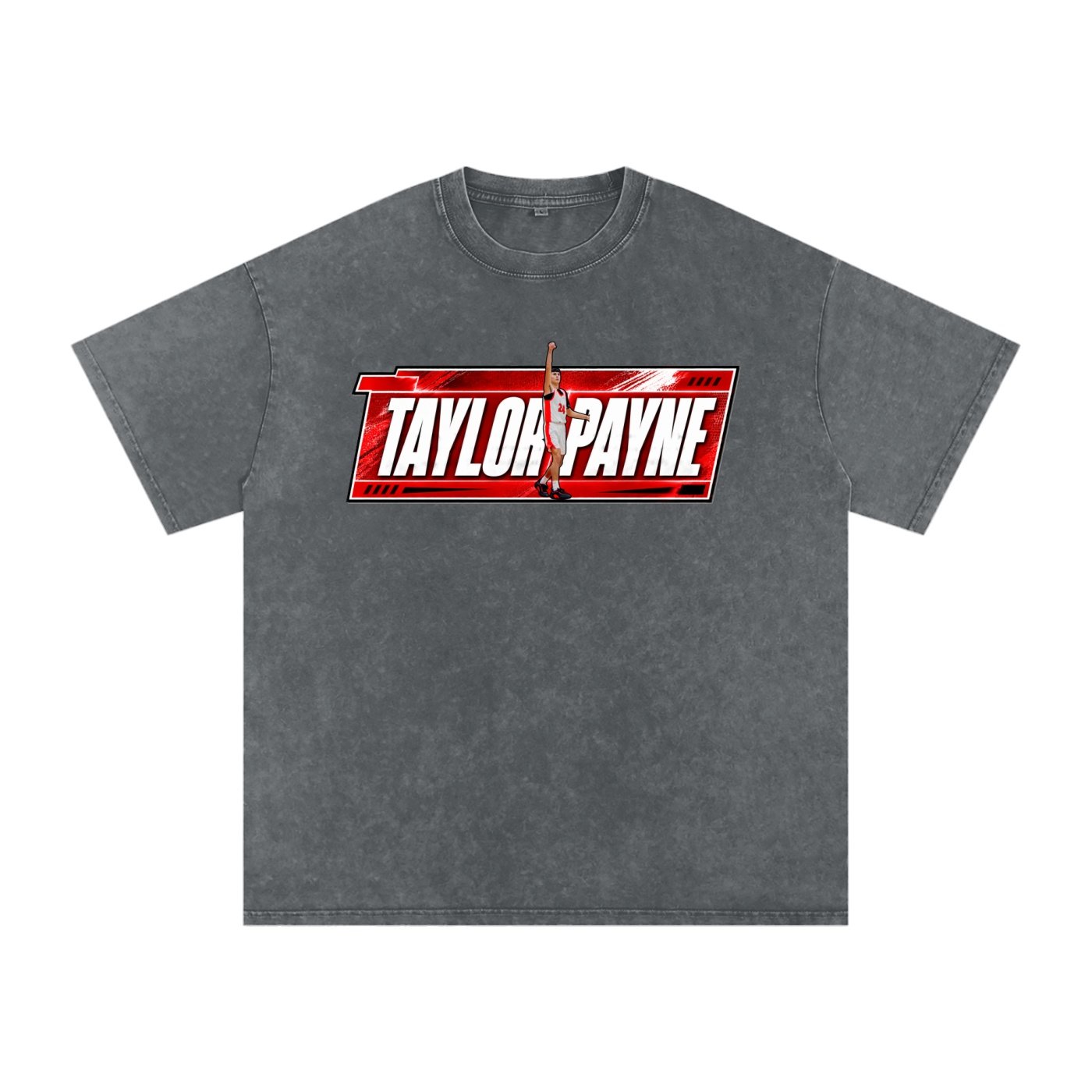Taylor payne Snow Washed Oversized TEE - Image 4