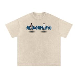 Alejandro Castro Snow Washed Oversized TEE - Image 2