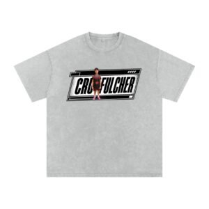 Cru Felcher  Snow Washed Oversized TEE - Image 2
