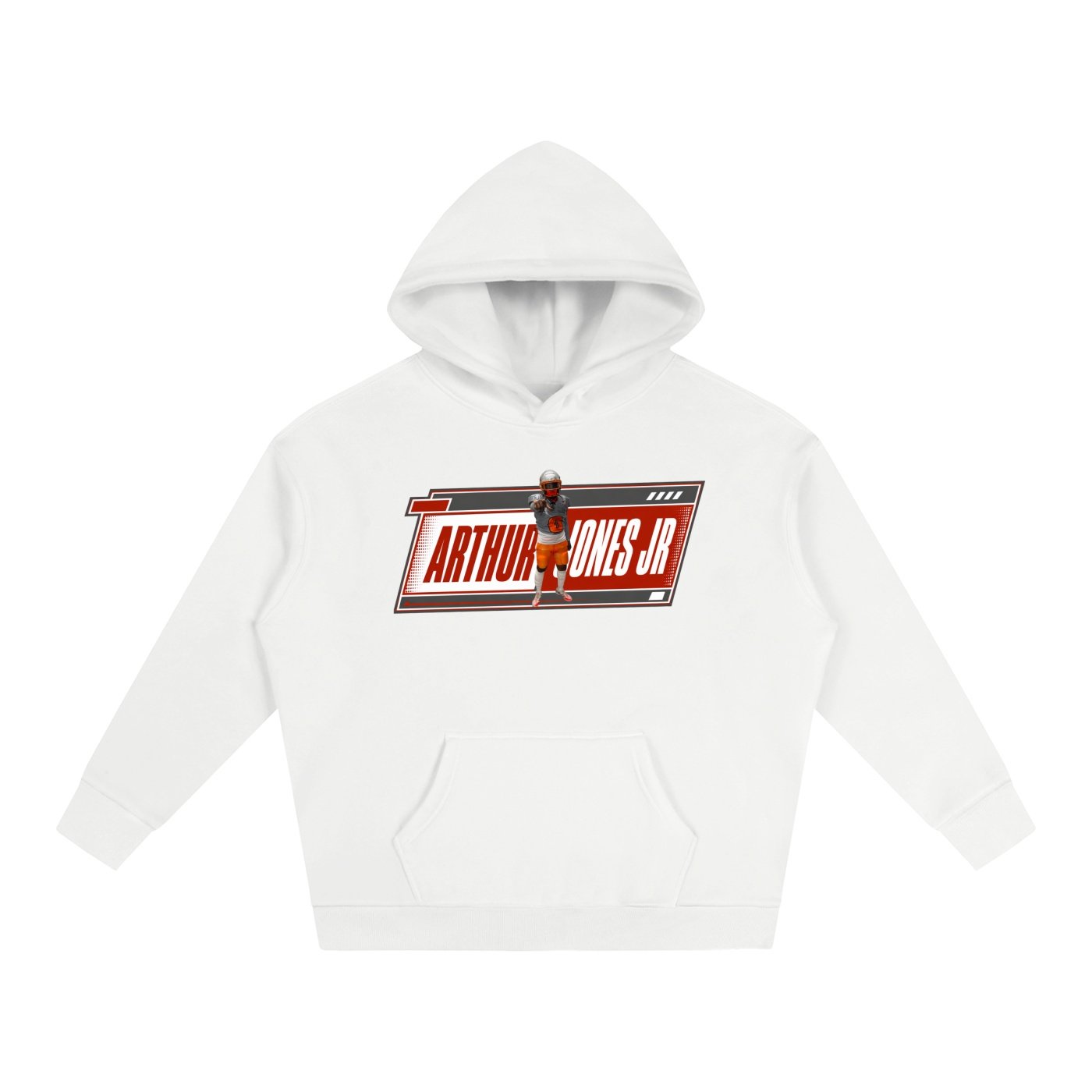 Arthur Seatbelt Jones Oversize Fleeced Hoodie - Image 2