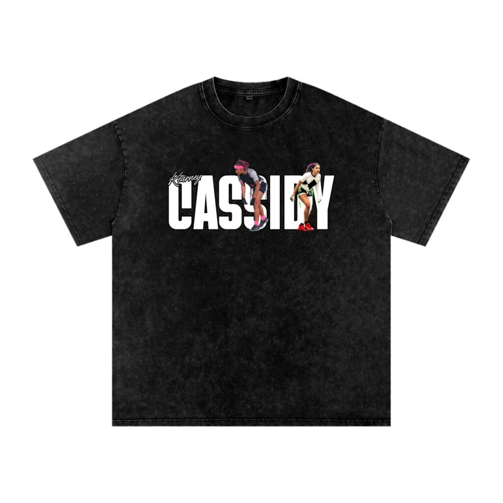 Cassidy Snow Washed Oversized TEE