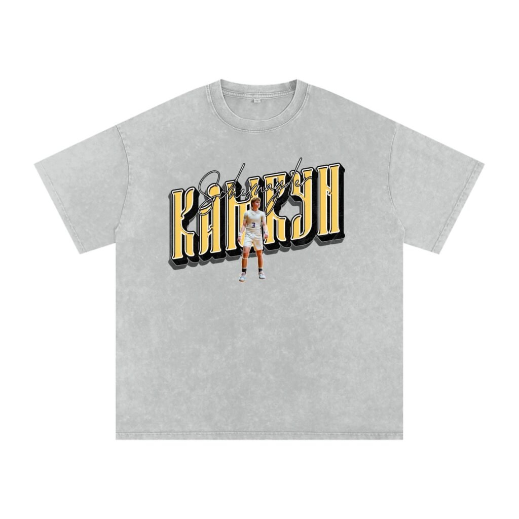 Kamryn Schexnayder Snow Washed Oversized TEE