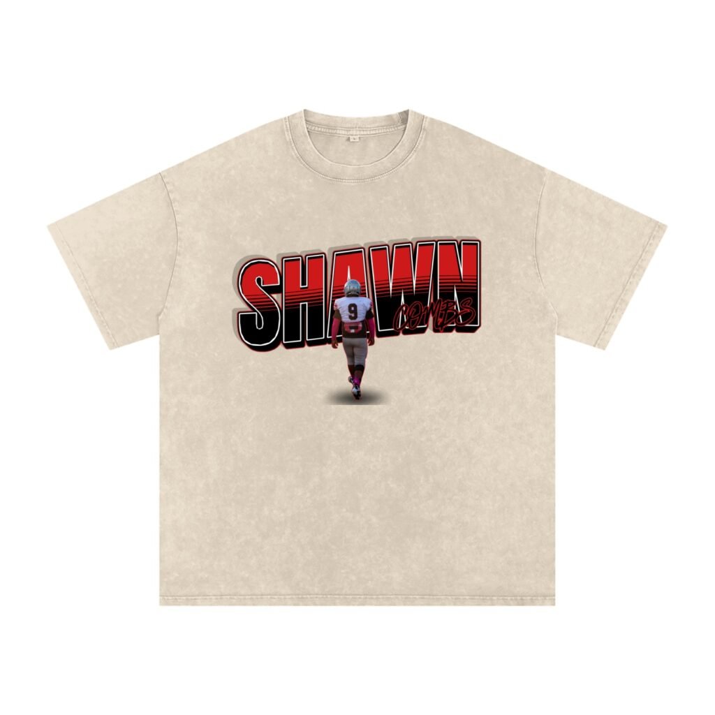 Shawn Combs Snow Washed Oversized TEE