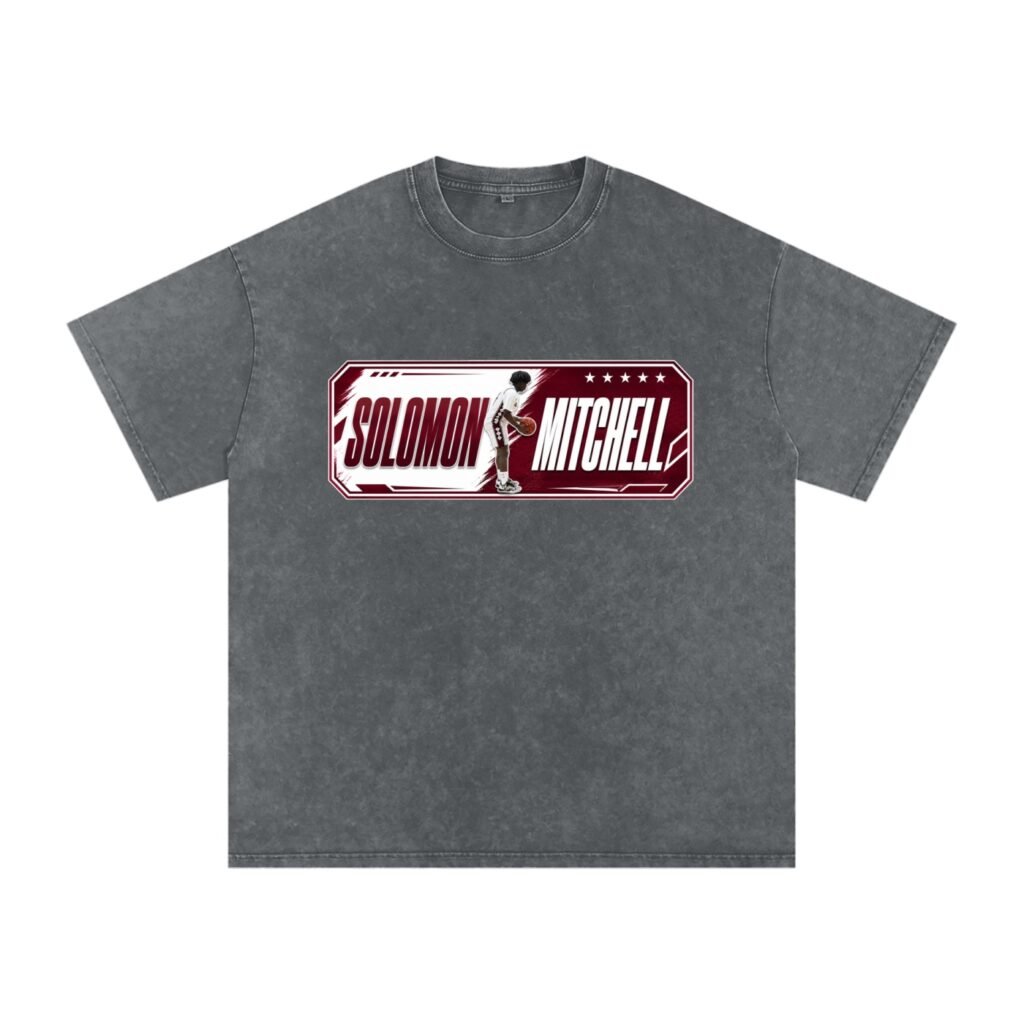 Solomon Mitchell Snow Washed Oversized TEE