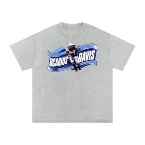 Dcarius Davis Snow Washed Oversized TEE - Image 3