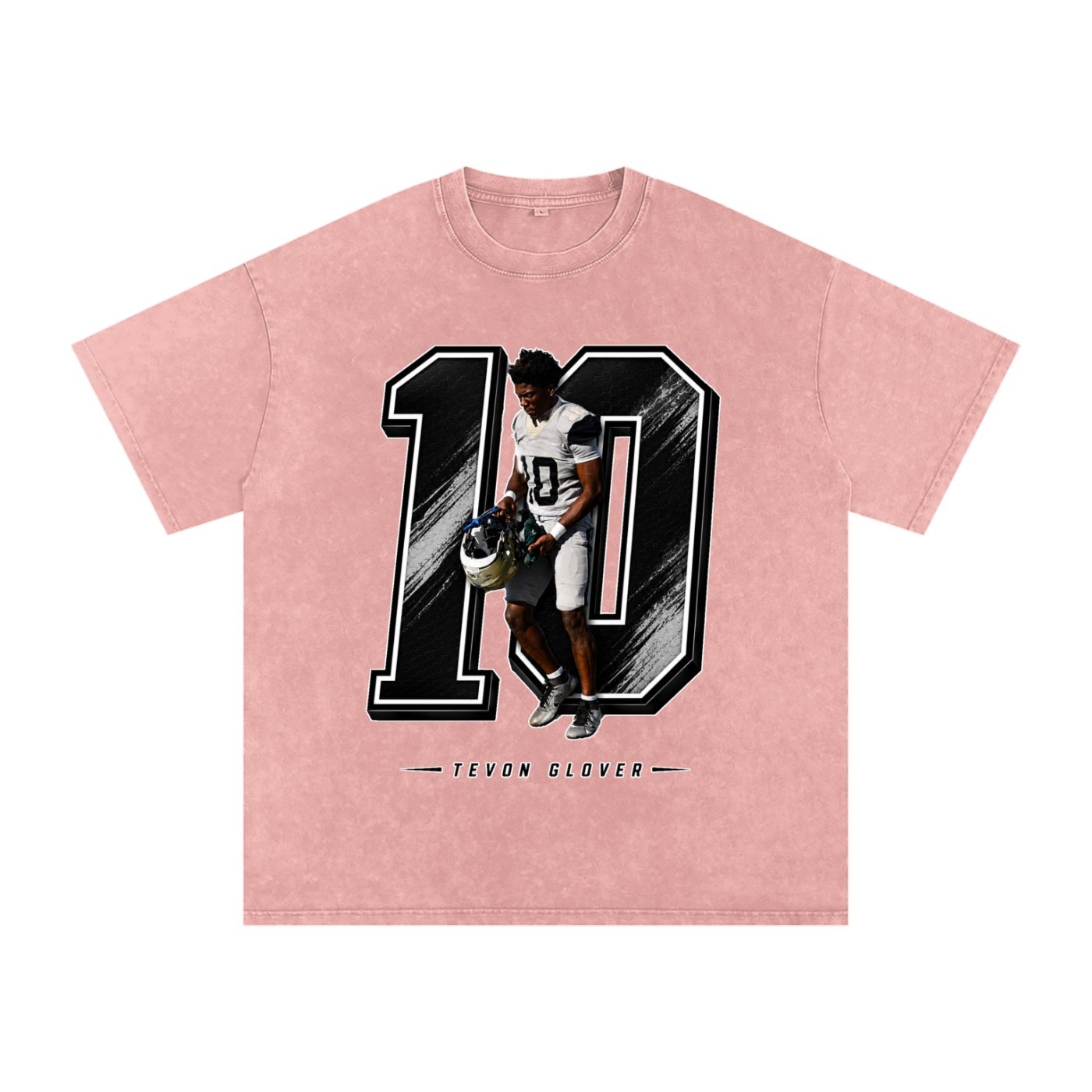 Tevon glover Snow Washed Oversized TEE - Image 5