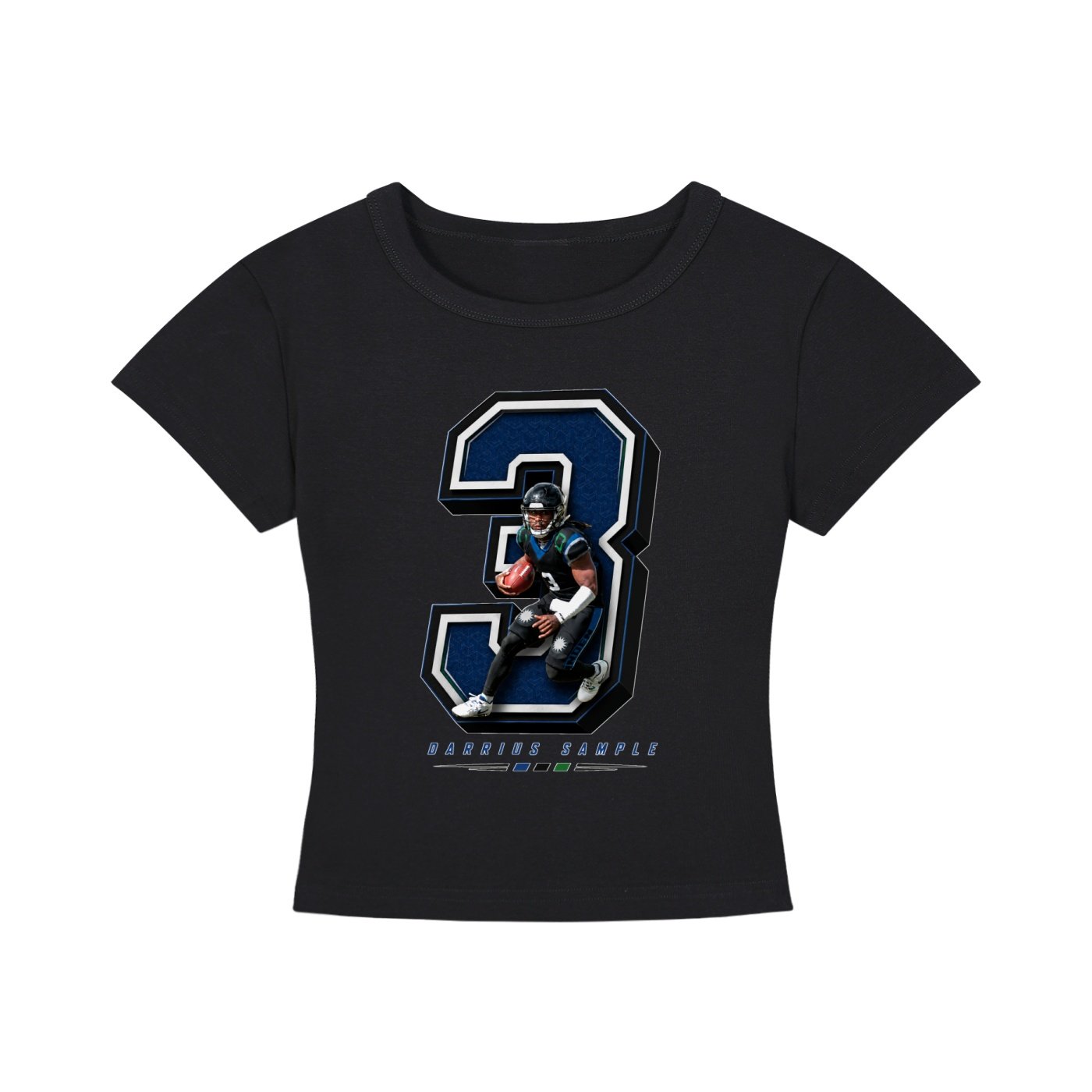 Darrius Sample Women's CropTop - Image 1