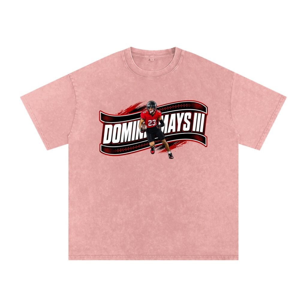 Dominic Mays III Snow Washed Oversized TEE