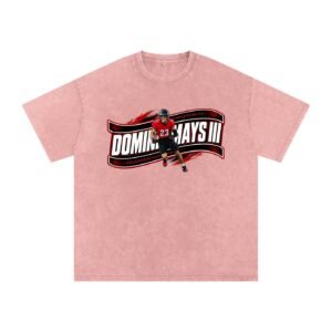 Dominic Mays III Snow Washed Oversized TEE - Image 5