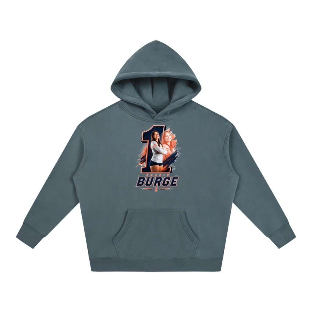 Charis Burge Oversize Fleeced Hoodie