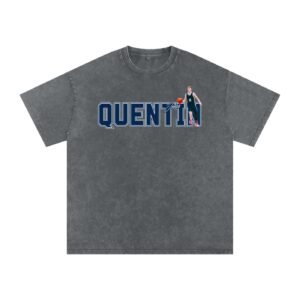 Quentin Jones Snow Washed Oversized TEE - Image 4