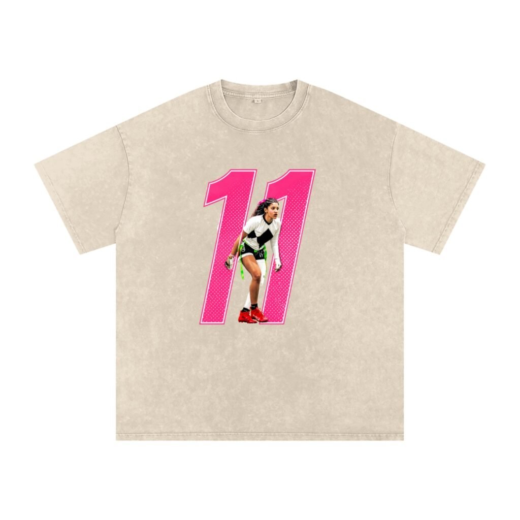 Cassidy Snow Washed Oversized TEE