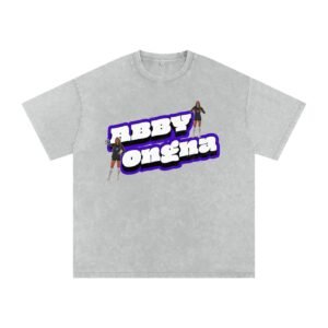 Abby Ongna Snow Washed Oversized TEE - Image 3
