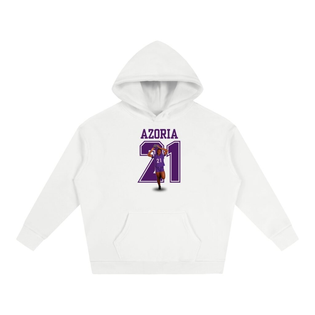 Azoria Glass Oversize Fleeced Hoodie
