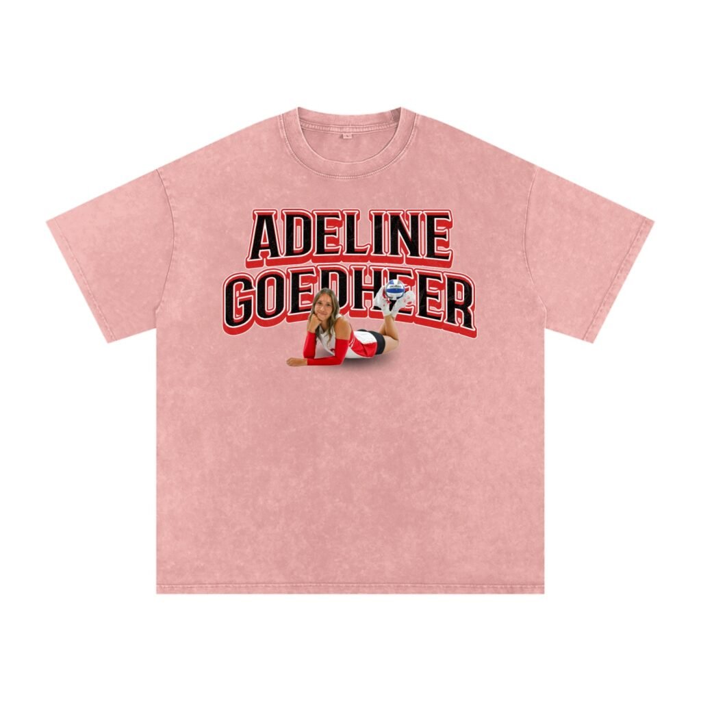 Adeline Goedheer Snow Washed Oversized TEE