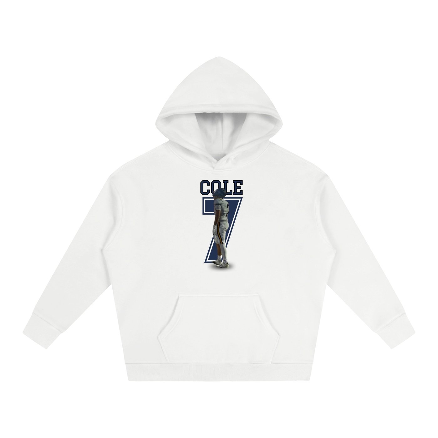 Cole Knight Oversize Fleeced Hoodie - Image 2