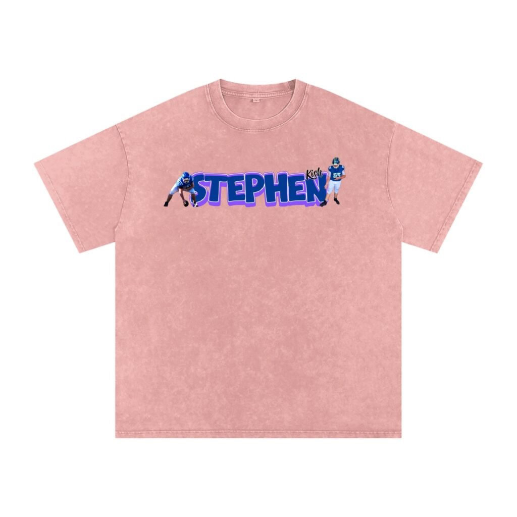 Stephen Kish Snow Washed Oversized TEE