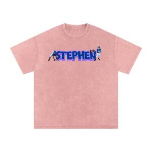 Stephen Kish Snow Washed Oversized TEE - Image 4