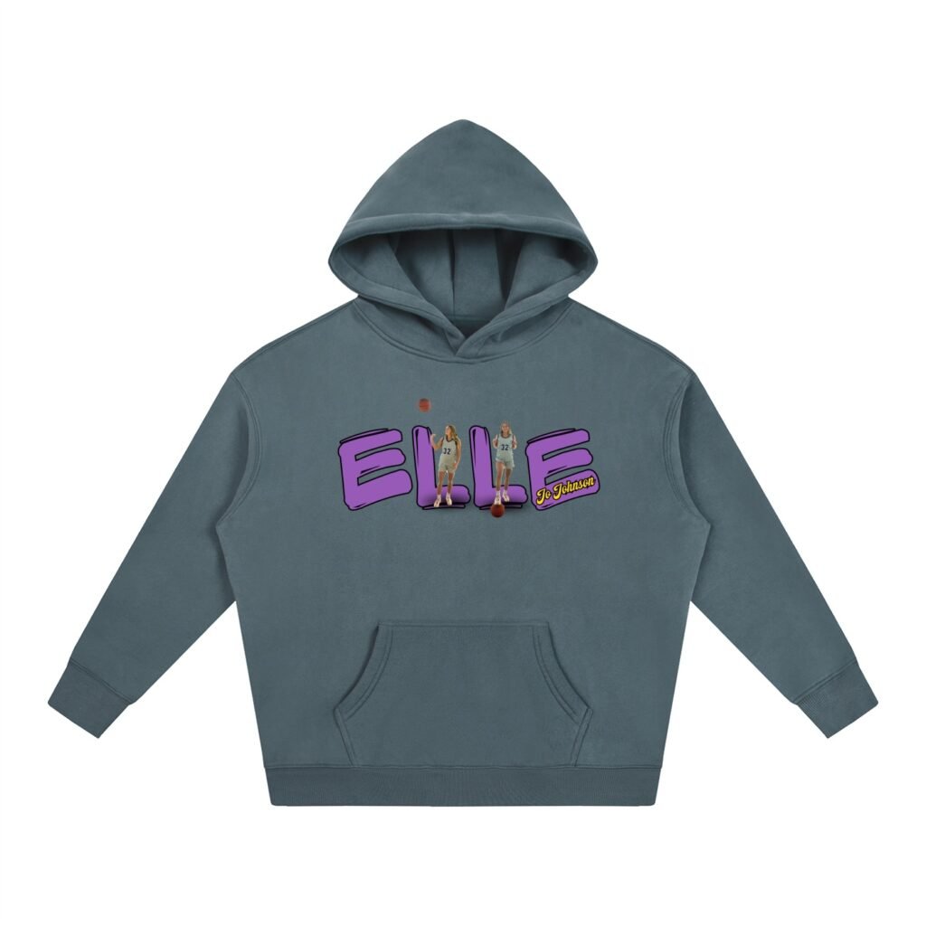 Elle Jo Johnson Oversize Fleeced Hoodie