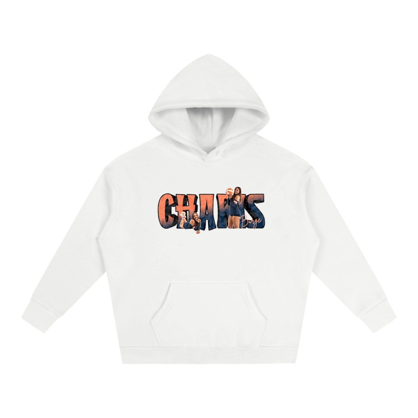 Charis Burge Oversize Fleeced Hoodie - Image 2