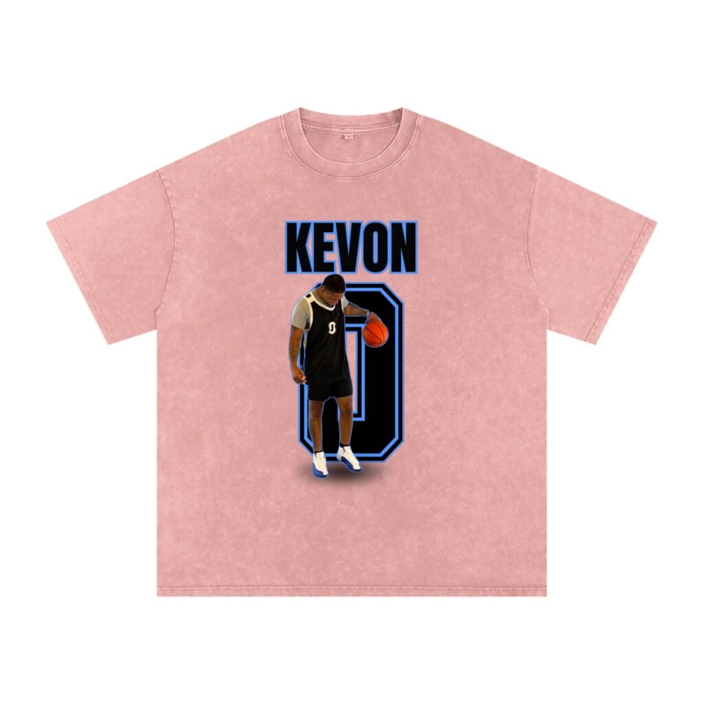 Kevon Washington Snow Washed Oversized TEE