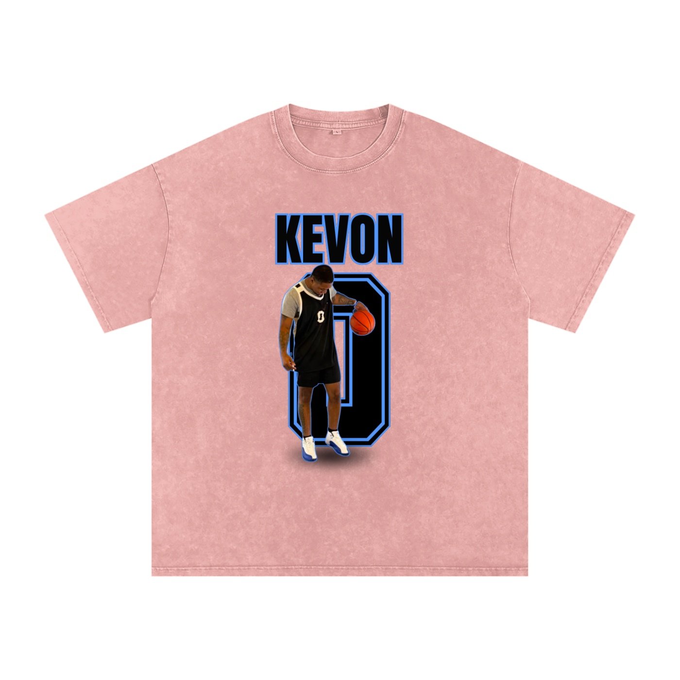 Kevon Washington Snow Washed Oversized TEE - Image 5