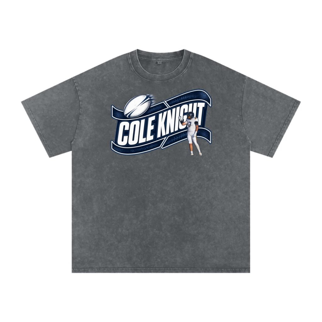 Cole Knight Snow Washed Oversized TEE