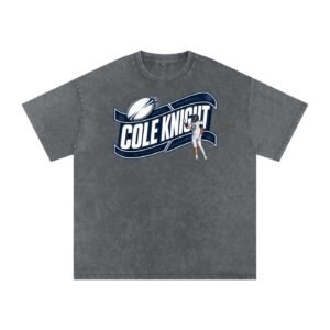 Cole Knight Snow Washed Oversized TEE - Image 4