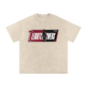 Leighton Owens Snow Washed Oversized TEE - Image 2